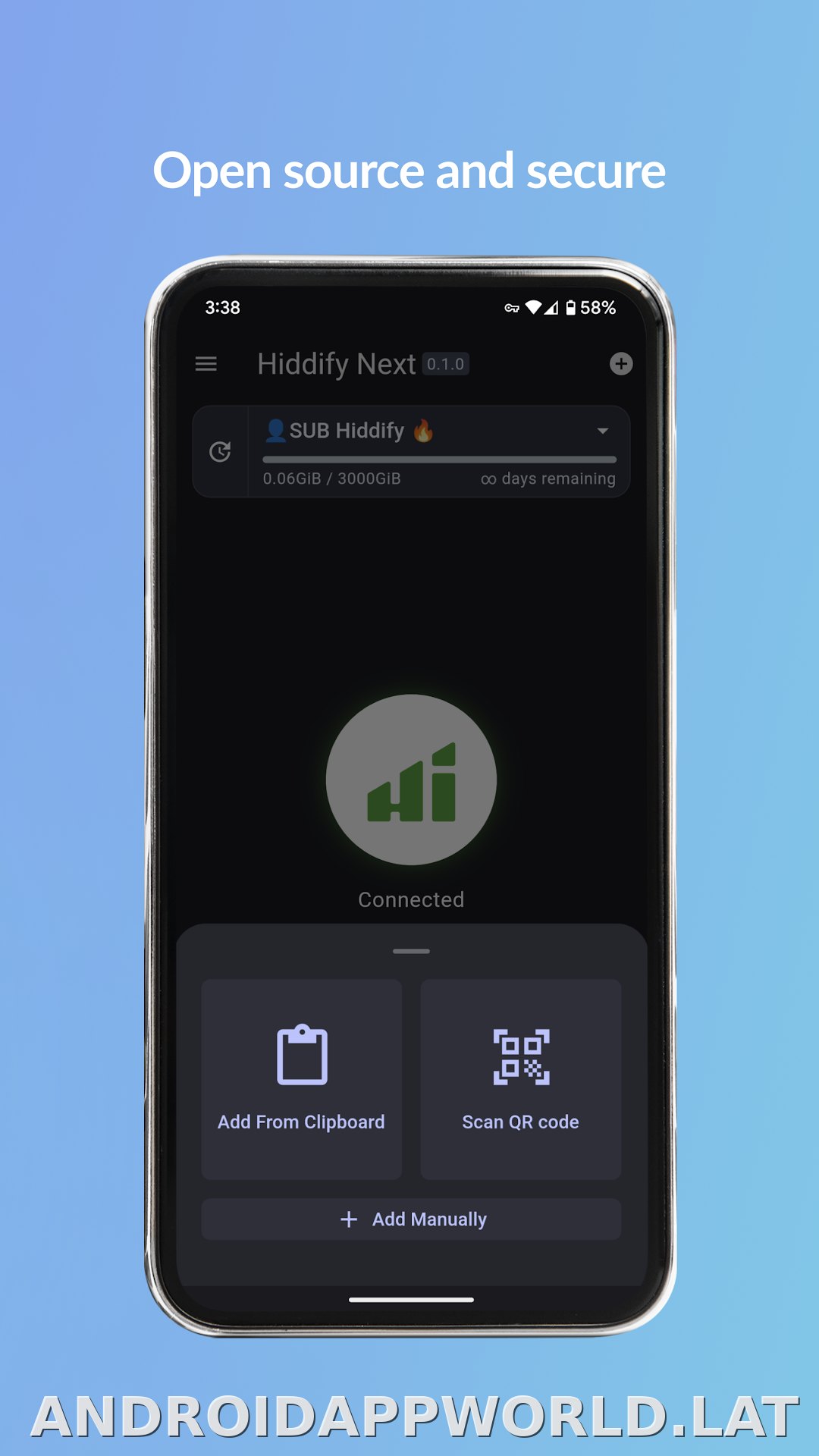 Hiddify скриншот 4